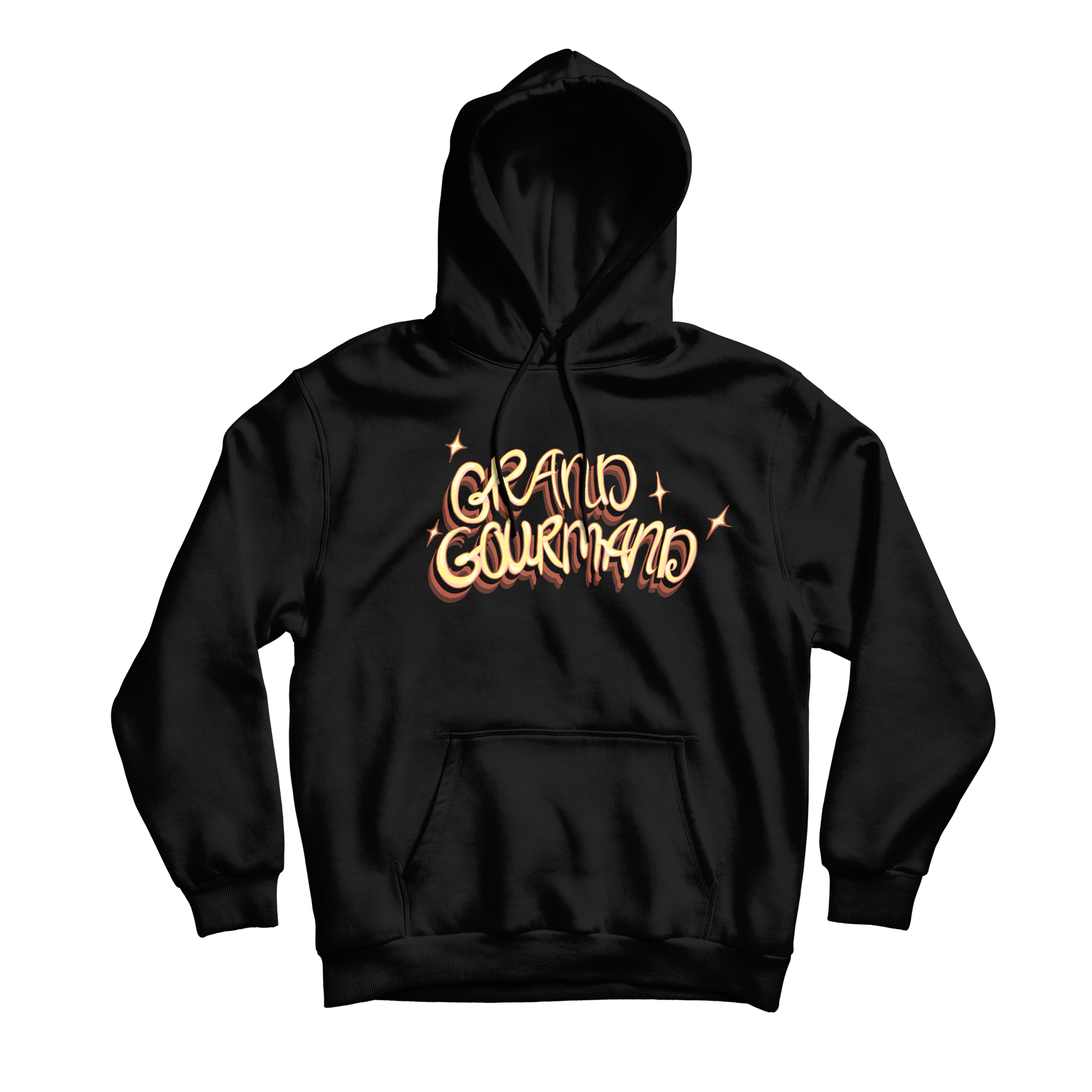 HOODIE "GRAND GOURMAND" - NOIR
